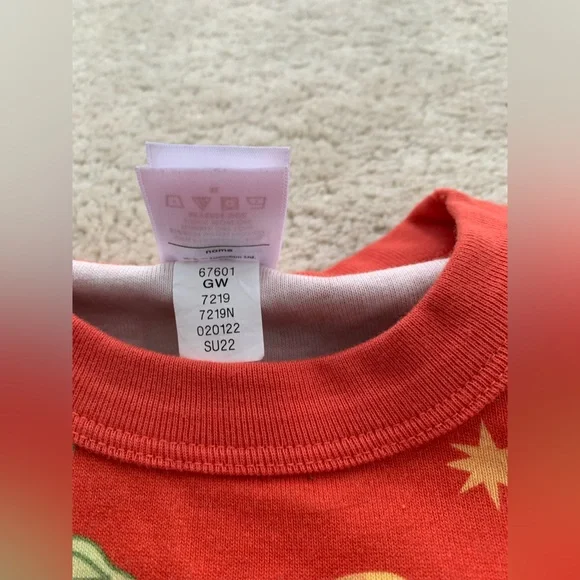 Hanna Andersson Size 140, 10, Star Wars Mandalorian Grogu Baby Yoda Sun Pajamas - Picture 6 of 7